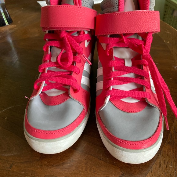 Adidas Neo hidden wedge sneakers size 9 - Picture 7 of 13